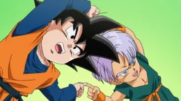 L-R: Goten And Trunks