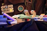 Jan & Henry wollen sich von ihrer Nachbarin Mauli Maulwurf ein paar B&uuml;cher ausleihen.