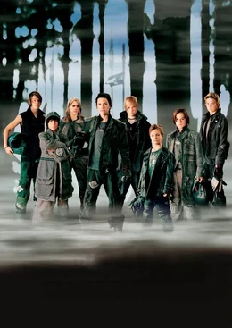 v. l.: Marlon Wessel, Kevin Iannotta, Sarah Kim Gries, Jimi Blue Ochsenknecht, Wilson Gonzalez Ochsenknecht, Nick Romeo Reimann, Raban Bieling und Leon Wessel-Masannek