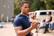 Bode and Gabriela consider confessing a huge secret they have been hiding. Pictured: Jordan Calloway as Jake Crawford.