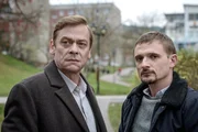 Walter Ahler (Sylvester Groth, l) und Paul Winter (Florian Lukas) ermitteln.