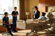 Von links: Dr. Neil Melendez (Nicholas Gonzalez), Dr. Shaun Murphy (Freddie Highmore), Alex Martin (Aren Buchholz) und Suzanne (Sophia Lauchlin Hirt)