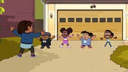 v.li.: Nicole, Cannonball, Sparkle Cadet, Diane, Craig