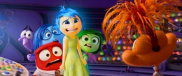 L-R: Fear, Sadness, Anger, Joy, Disgust und Anxiety
