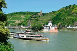 Da ist &bdquo;die Goethe&ldquo; von 1913 im Vergleich noch jung. Burg Pfalzgrafenstein wurde schon 1326 erbaut &ndash; und nie zerst&ouml;rt.