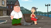 Peter Griffin (l.); Barbara Pewterschmidt (r.)
