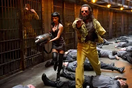 L-R: Boris' Girlfriend (Nicole Scherzinger); Boris The Animal (Jemaine Clement)