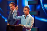 Von links: Kai Pflaume und Jan Josef Liefers. Von links: Kai Pflaume und Jan Josef Liefers.