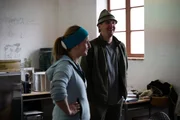 Ehepaar Danzl im Gespräch. Ehepaar Danzl im Gespräch.