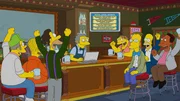 THE SIMPSONS: Homer and Marge compete to be the topic of Lisa's "Most Interesting Person I Know" essay. Lisa instead chooses Professor Frink. While Lisa works on the essay, Frink develops a cryptocurrency, overtaking Mr. Burns' title of richest man in Springfield. With new fame, Frink struggles to know who his real friends are, while Mr. Burns schemes to take his title back in the "Frinkcoin" episode of THE SIMPSONS. THE SIMPSONS: Homer and Marge compete to be the topic of Lisa's "Most Interesting Person I Know" essay. Lisa instead chooses Professor Frink. While Lisa works on the essay, Frink develops a cryptocurrency, overtaking Mr. Burns' title of richest man in Springfield. With new fame, Frink struggles to know who his real friends are, while Mr. Burns schemes to take his title back in the "Frinkcoin" episode of THE SIMPSONS.