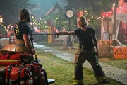 Pictured (L-R): Max Thieriot as Bode Leone and Leven Rambin as Audrey James.