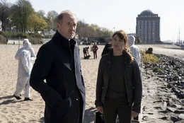 Peter Lohmeyer (Jan Fabel), Ina Paule Klink (Anna Wolf).