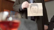 Nachgestellte Szene: Phantombild von Harald Sassak. Nachgestellte Szene: Phantombild von Harald Sassak.
