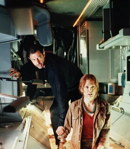 Jeff Goldblum (Ian Malcolm), Julianne Moore (Sarah Harding).