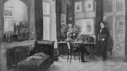 Kaiser Franz Josephs Arbeitszimmer.
