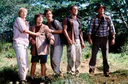 T&eacute;a Leoni (Amanda Kirby), Trevor Morgan (Eric Kirby), William H. Macy (Paul Kirby), Alessandro Nivola (Billy Brennan), Sam Neill (Dr. Alan Grant).