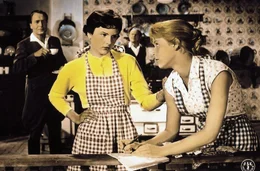 3. Dick (Angelika Meissner, Mi.) bittet Dalli (Heidi Br&uuml;hl), mit ihr den K&uuml;chendienst zu tauschen, denn sie m&ouml;chte so gern mit ihrem Freund Ralf ausreiten. Jochen (Paul Klinger) sieht das ganz anders.