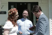 Eddie Sexton performes a marriage ceremony.