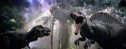 "Jurassic Park III", Dem Pal&auml;ontologen Dr. Grant fehlt das Geld f&uuml;r die Erforschung der Intelligenz von Velociraptoren. Das Angebot des Ehepaares Paul und Amanda Kirby, eine Expedition in ein Saurier-Reservat zu finanzieren, kommt ihm da gerade recht. Beim &Uuml;berflug der Isla Sorna kommt es zur Bruchlandung. Die Insel gilt seit Grants &Uuml;berlebenskampf gegen den Tyrannosaurus Rex als absolutes Sperrgebiet. Mit gefr&auml;&szlig;igen Spinosaurieren hat sich dort aber inzwischen eine noch viel gef&auml;hrlichere Spezies entwickelt.  SENDUNG: ORF eins - DO - 09.05.2013 - 22:10 UHR. - Veroeffentlichung fuer Pressezwecke honorarfrei ausschliesslich im Zusammenhang mit oben genannter Sendung oder Veranstaltung des ORF bei Urhebernennung.  Foto: ORF/Universal.  Anderweitige Verwendung honorarpflichtig und nur nach schriftlicher Genehmigung der ORF-Fotoredaktion.  Copyright: ORF, Wuerzburggasse 30, A-1136 Wien, Tel. +43-(0)1-87878-13606