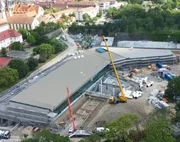 Aerial Building Site Nautiland Würzburg Aerial Building Site Nautiland Würzburg