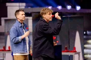 Johannes Strate (l.); Tim Bendzko (r.)