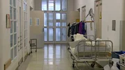 Flur der Klinik Hietzing. Flur der Klinik Hietzing.