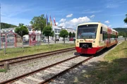 Stockach: Rund 70 Jahre gab es hier keinen fahrplanm&auml;&szlig;igen Personenzugverkehr nach Mengen mehr.