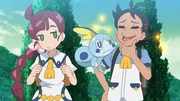 Chloe &uuml;berlegt noch, ob sie eine Pok&eacute;mon-Trainerin werden will und jemals selbst ein Pok&eacute;mon fangen wird. Ihr wird die Entscheidung jedoch abgenommen, als ein Evoli aus dem Labor f&uuml;r Evoli-Entwicklung ausbricht und direkt auf Chloe zul&auml;uft.