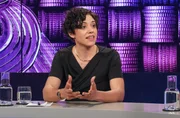 Zu Gast bei Moderatorin Sandra Maischberger: Katharina Hamberger (Deutschlandfunk) Zu Gast bei Moderatorin Sandra Maischberger: Katharina Hamberger (Deutschlandfunk)