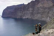 Zwischen Teneriffa und La Gomera kann man viele Tiefseebewohner von Land beobachten. Zwischen Teneriffa und La Gomera kann man viele Tiefseebewohner von Land beobachten.