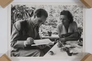 Leni Riefenstahl mit Joseph Goebbels.