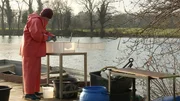 Fischz&uuml;chter Helmut Schwarten aus Malente.