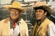 John Wayne (links)
