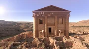 Die &Uuml;berreste der Stadt Petra in Jordanien