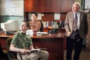Iain Armitage (Sheldon Cooper), Hermie Castillo (Toby), Wallace Shawn (Dr. Sturgis). Iain Armitage (Sheldon Cooper), Hermie Castillo (Toby), Wallace Shawn (Dr. Sturgis).