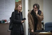 L-R: Sacha Pfeiffer (Rachel McAdams), Matt Carroll  (Brian d'Arcy James).