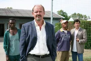 (v.li.): Robert Bertrand (Benjamin), August Schm&ouml;lzer (Havlicek), Hosh Kane (Lionel), Fritz Hammel (Wurnitsch).