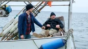 Alex (Sebastian Fr&auml;sdorf, li.) und sein Vater Fred (Uwe Rohde) haben einiges aufzuarbeiten.