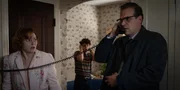 (v.l.n.r.) Mary Wertz (Amy Seimetz); Matthew Wertz jr. (Noah Jupe); Matt Wertz (David Harbour)