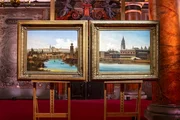 Diese Art von Bildern wurde im 17. Jh. als Erinnerung an Europareisen junger Aristokraten mitgebracht.