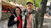 Jaele Vanuls und Olaf Kosert vom Boxhagener Platz Jaele Vanuls und Olaf Kosert vom Boxhagener Platz