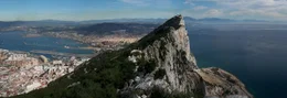 Blick auf den Gibraltarfels.