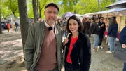 Olaf Kosert und Jaele Vanuls vom Boxhagener Platz Olaf Kosert und Jaele Vanuls vom Boxhagener Platz