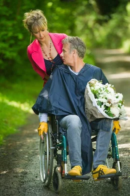 Julie (Caroline Anglade), Jocelyn (Franck Dubosc).