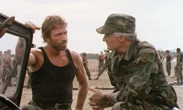 Scott McCoy (Chuck Norris,l.) und General Taylor (John P. Ryan) beschlie&szlig;en ohne Wissen der Regierung mit der Eliteeinheit 'Delta Force' dem Drogenkartell den Garaus zu machen.