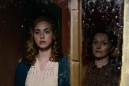L-R: Margaret (Freya Mavor), Clarice Friar (Dervla Kirwan)