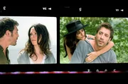 Rebecca Hall (2.v.l.), Pen&eacute;lope Cruz (2.v.r.) und Javier Bardem in Woody Allens &bdquo;Vicky Cristina Barcelona&ldquo; aus dem Jahr 2008
