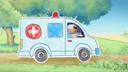 Als mobiler Doktor ist Dylan stets unterwegs für seine Patienten. Als mobiler Doktor ist Dylan stets unterwegs für seine Patienten.