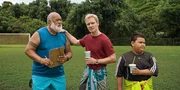 l-r: Ace (David Fane), Thomas Rongen (Michael Fassbender), Armani (Armani Makaiwa)