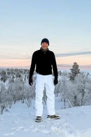 Jonny Fischer in Lappland Jonny Fischer in Lappland